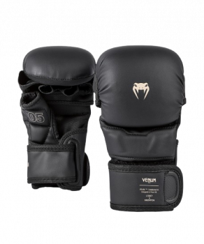 Venum MMA Sparring Handschuhe Impact Evo Black